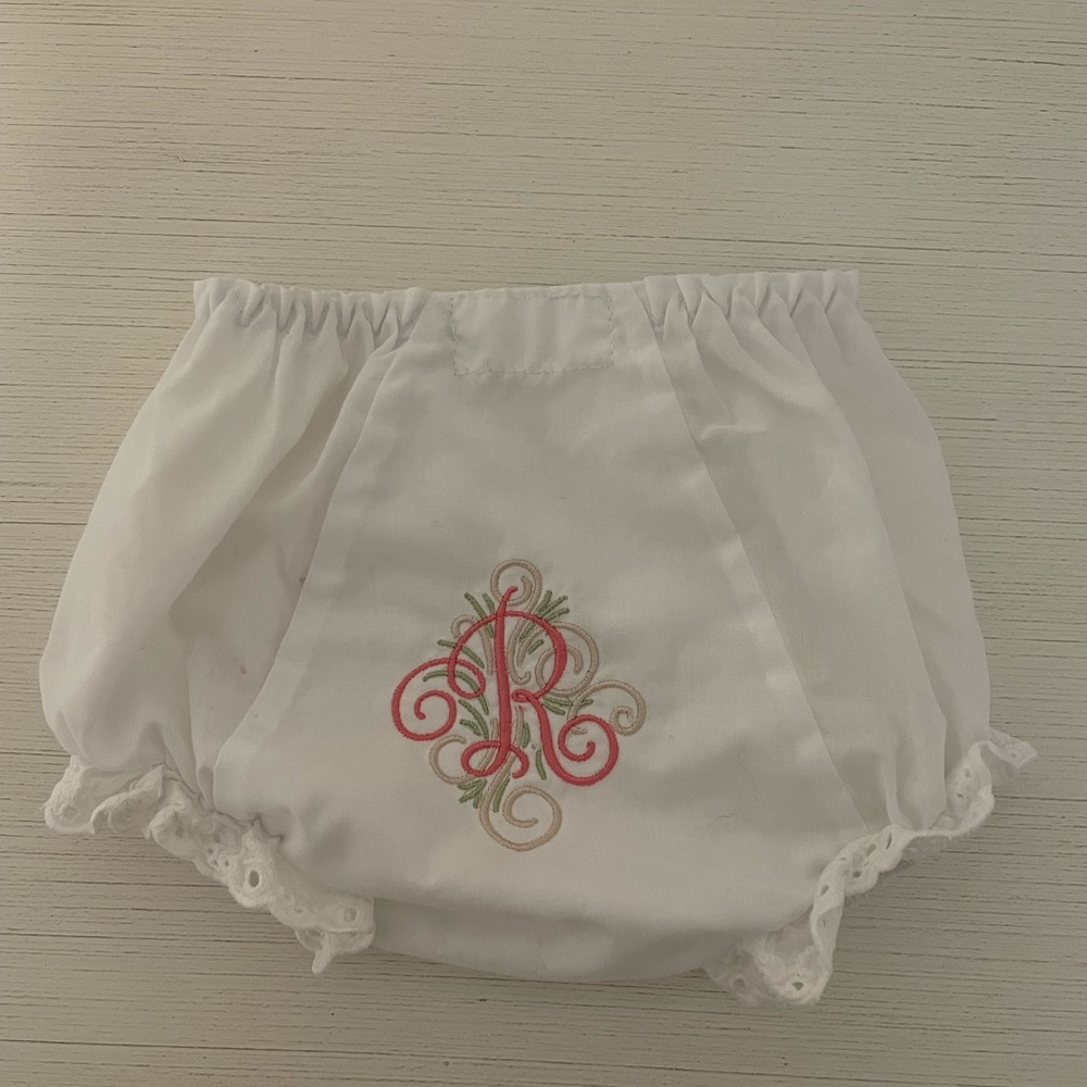 R bloomer/diaper cover size 1